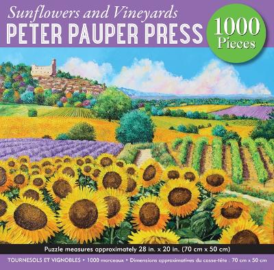 Sunflowers And Vineyards 1000 Piece Puzzle