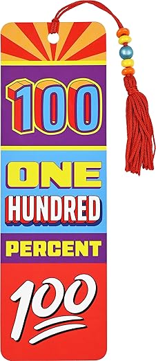 100% - Beaded (Bookmark)