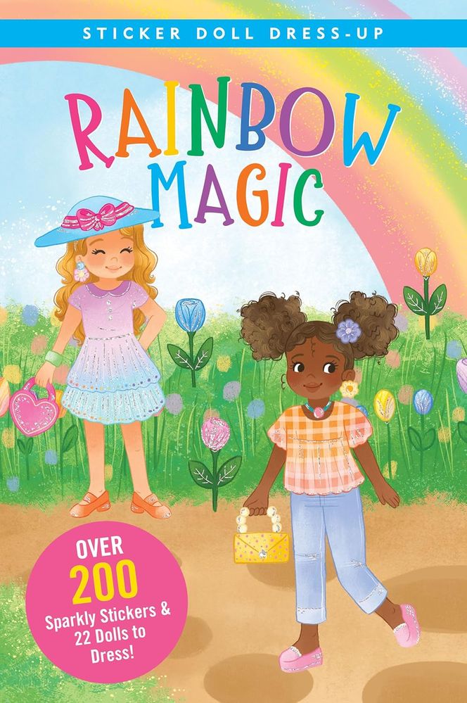 Rainbow Magic Sticker Doll Dress-Up Book (Paperback)