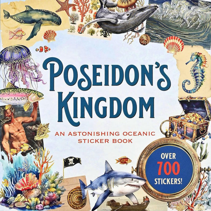 Poseidon's Kingdom Sticker Book (Paperback)
