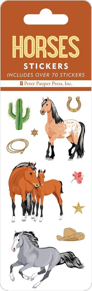 Horses Sticker Set