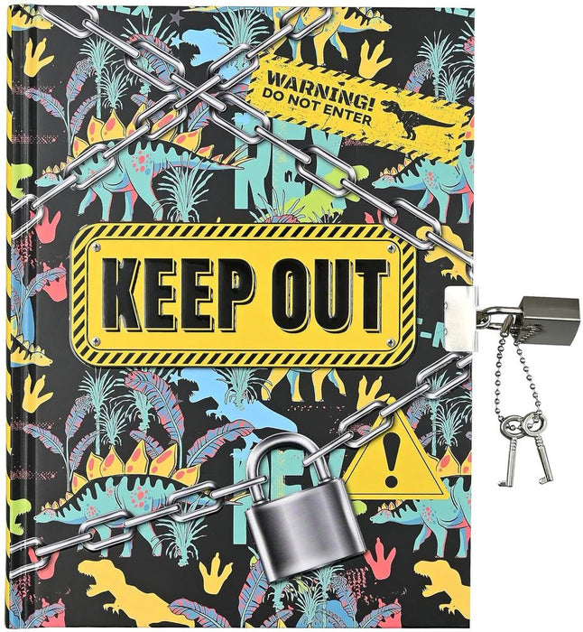 Keep Out! Locking Journal (Hardcover)