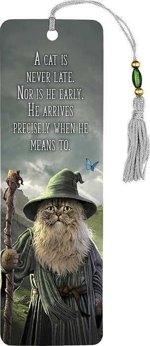 Catdalf Beaded Bookmark