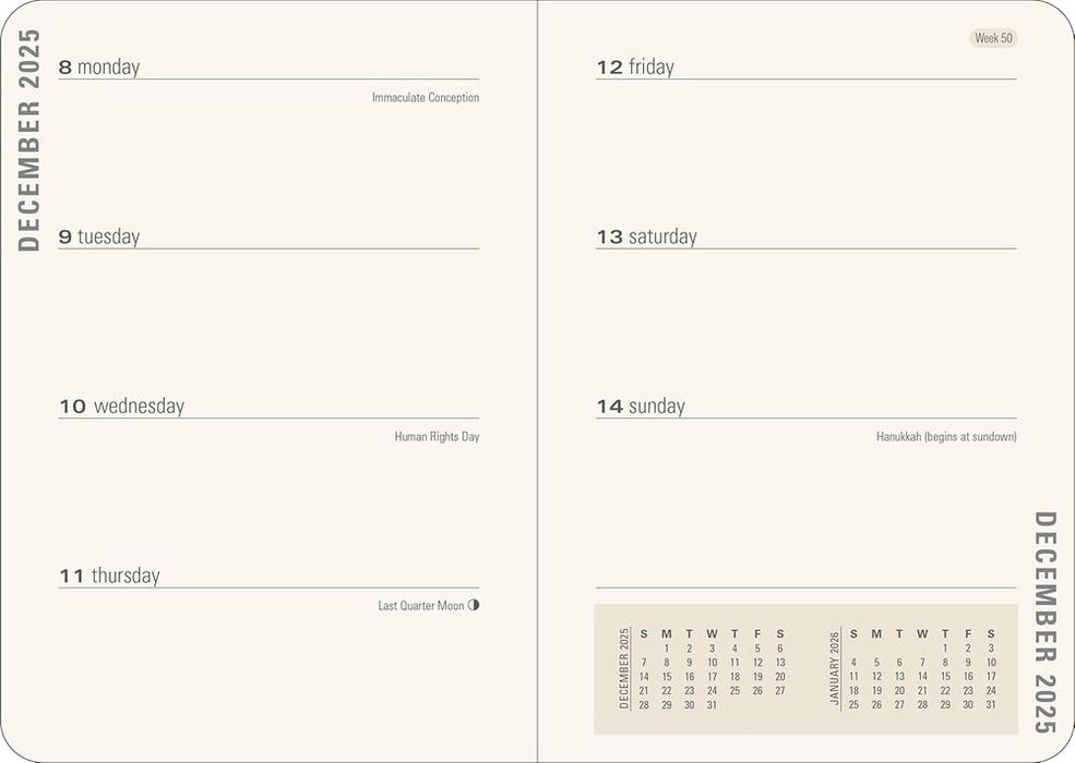 2026 16 Month Diary: Falling Blossoms (Hardcover)