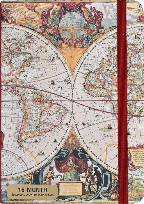 2026 16 Month Diary: Old World (Hardcover)