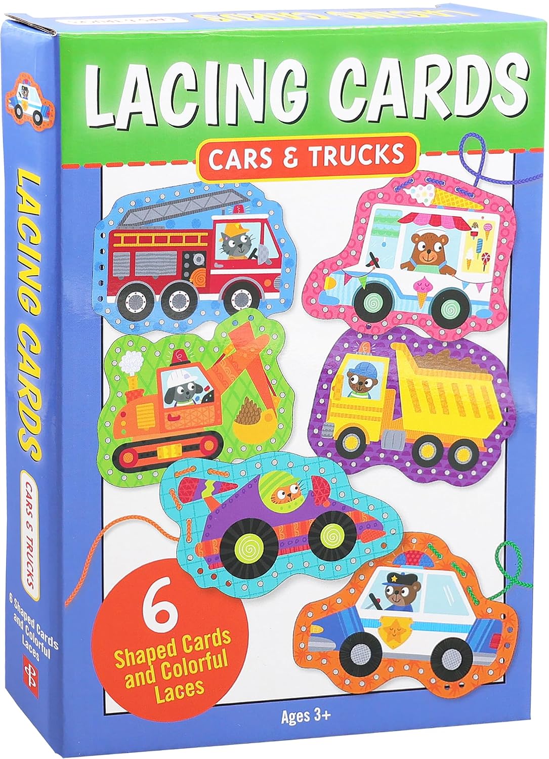Lacing Cards Cars & Trucks
