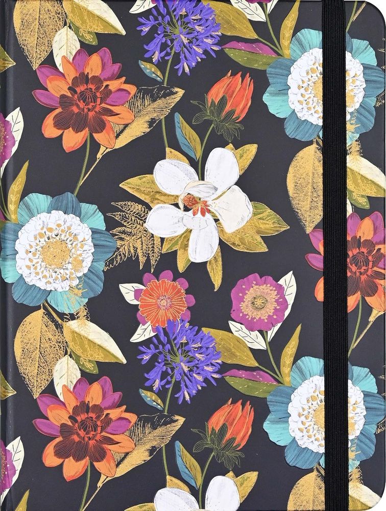 Floral Elegance: Midsize Journal