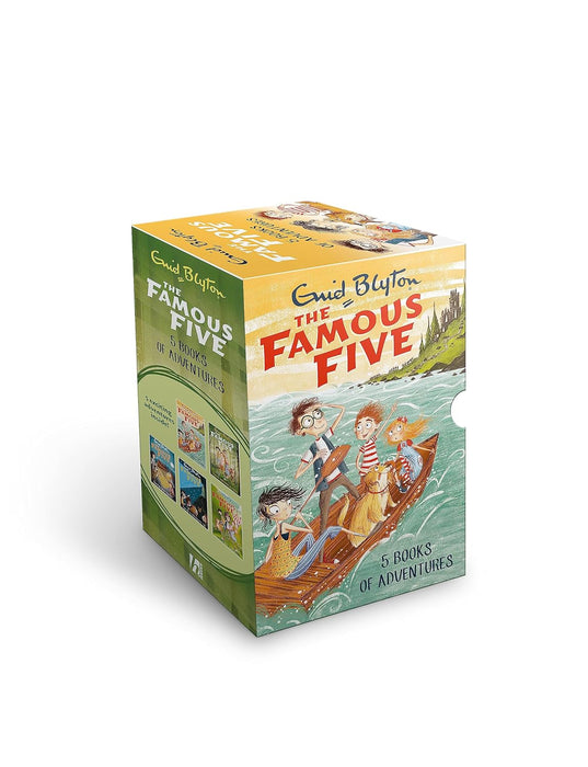 Famous Five 1-5 Box Set (Paperback)