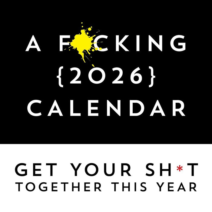 A F*cking 2026 Wall Calendar