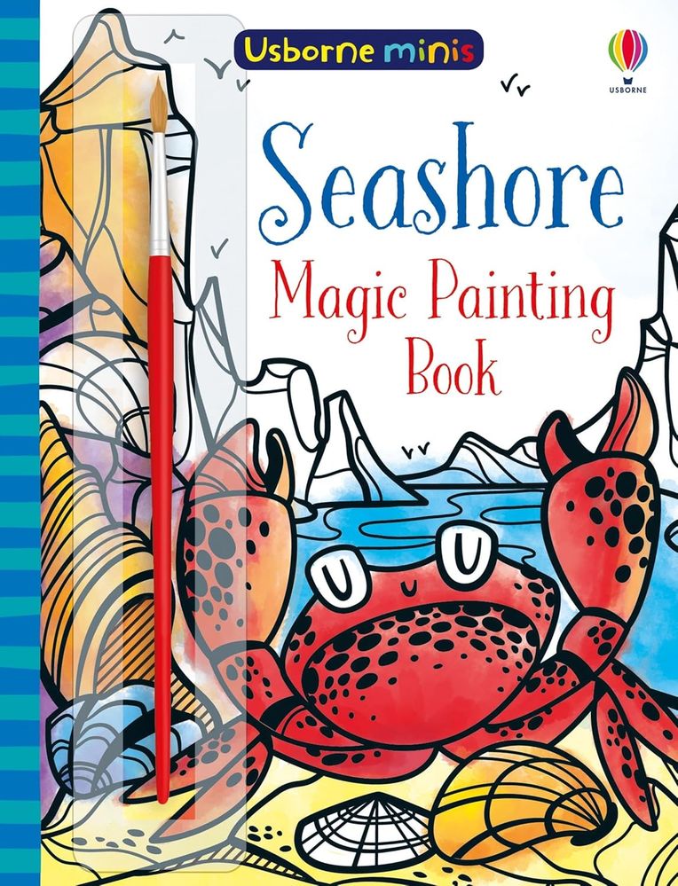 Usborne Minis: Magic Painting Seashore (Paperback)