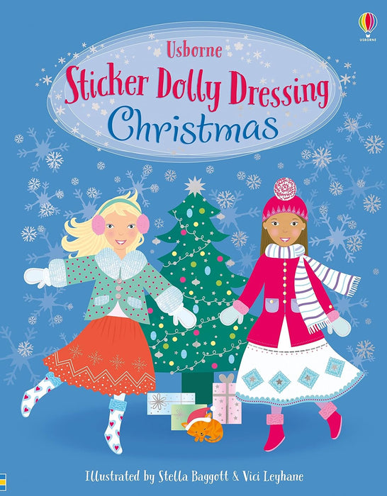 Sticker Dolly Dressing: Christmas (Paperback)