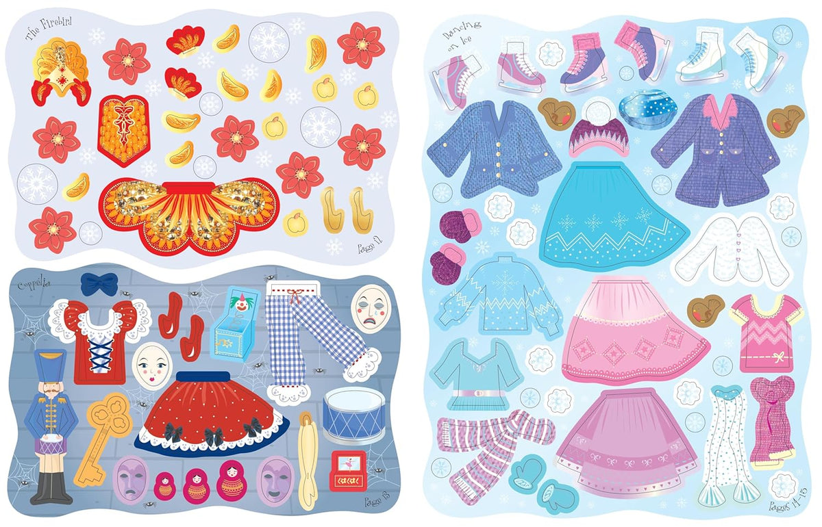 Sticker Dolly Dressing: Christmas (Paperback)