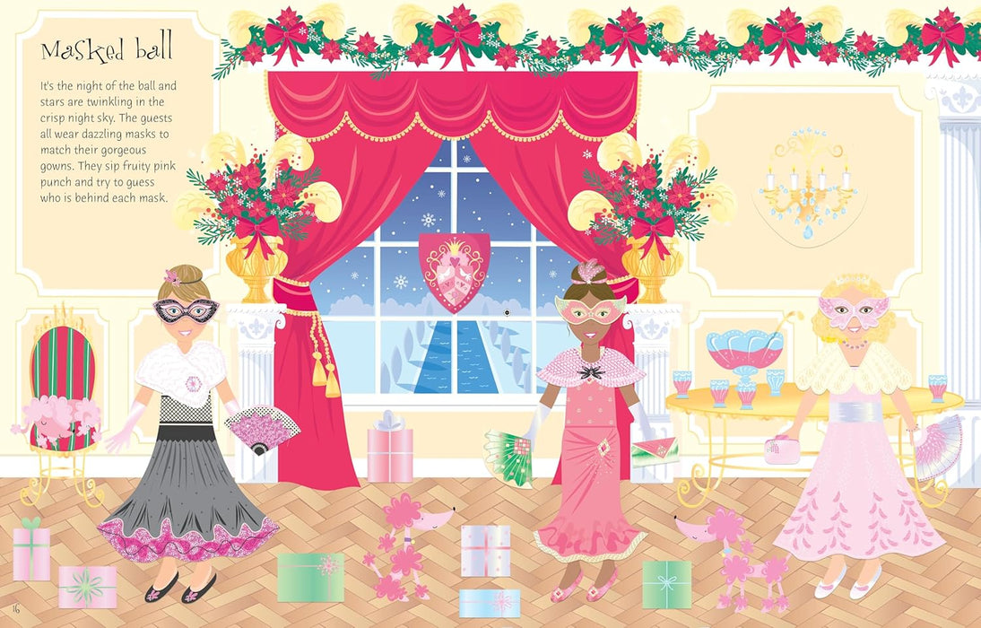 Sticker Dolly Dressing: Christmas (Paperback)