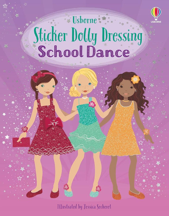 Sticker Dolly Dressing: School Dance (Paperback)