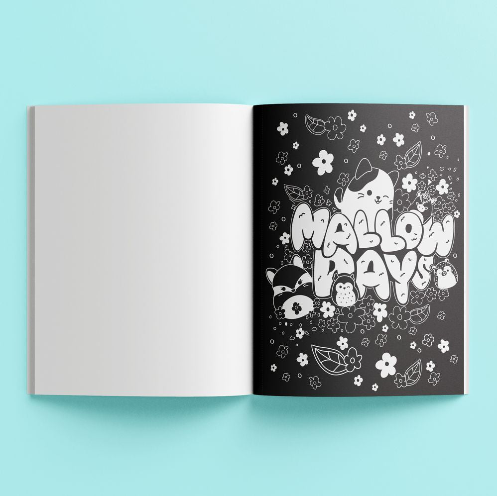 Kaleidoscope Colouring: Original Squishmallows Neon Colouring Book (Paperback)