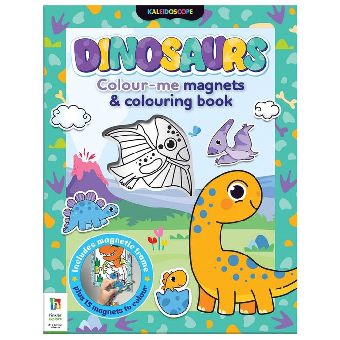 Roarsome Dinosaurs Colour-Me Magnets (Paperback)