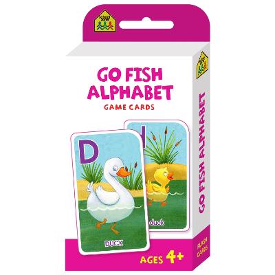 School Zone: Go Fish Alphabet Game Cards (Cards)