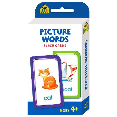 School Zone: Picture Words Flash Cards (Cards)