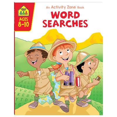 School Zone Activity Zone: Word Searches (Paperback)