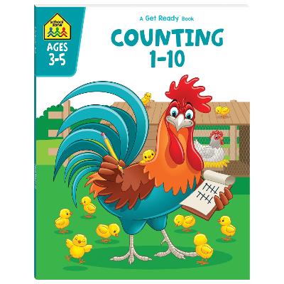 School Zone Get Ready: Counting 1-10 (Paperback)