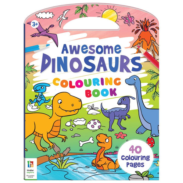 Awesome Dinosaur Colouring Book