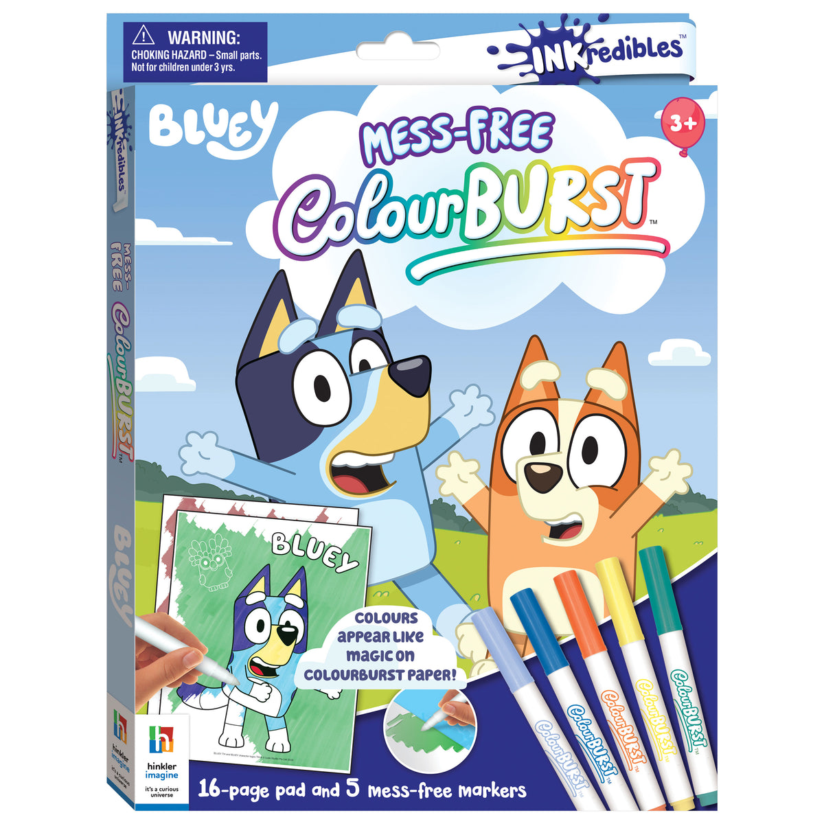 Inkredibles Colour Burst Bluey