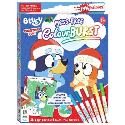 Inkredibles Colour Burst Bluey Christmas