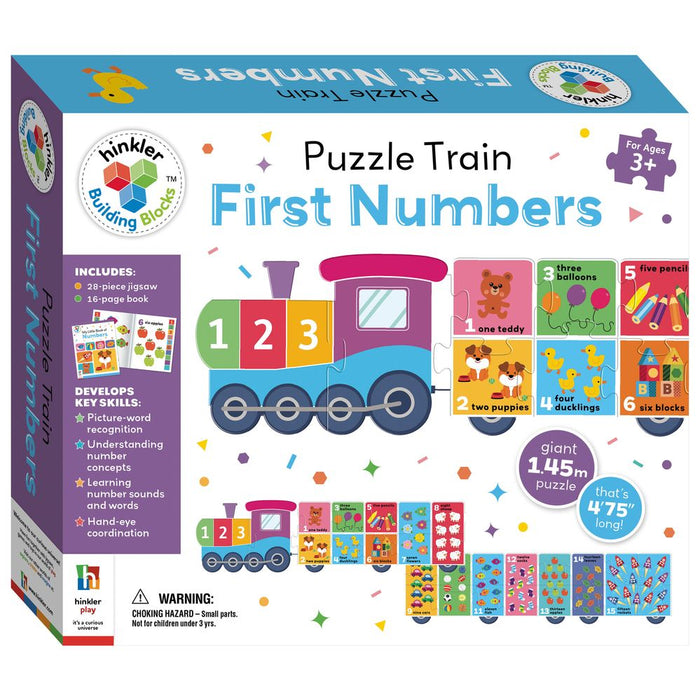 Building Blocks: Puzzle Train First Numbers
