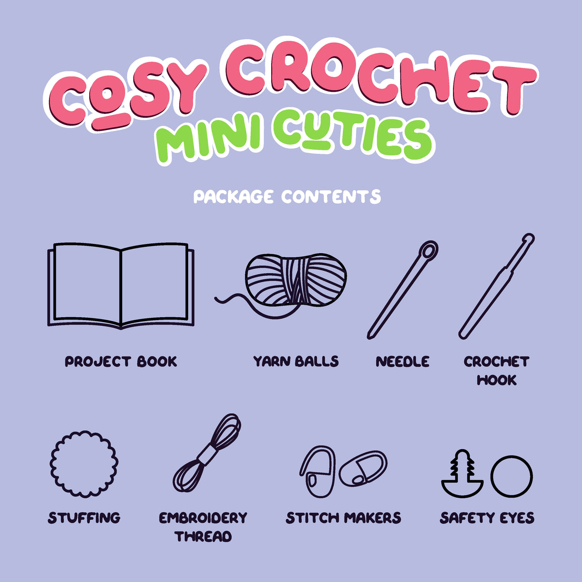 Cosy Crochet Mini Cuties