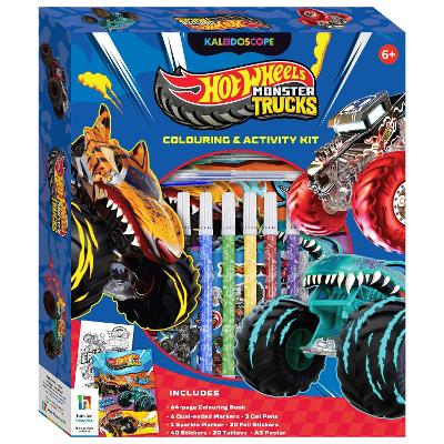 Super Kaleidoscope Kit Hot Wheels Monster Trucks