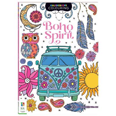 Kaleidoscope Colouring Boho Spirit