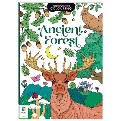 Kaleidoscope Colouring Ancient Forest