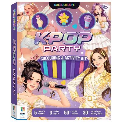 Kaleidoscope Colouring Kit K-Pop Party