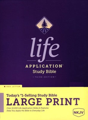 NKJV Life Application Study Bible Third Edition, Large Print (Hardcover)