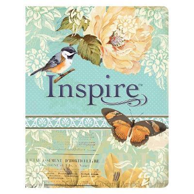 NLT Silky-Soft Printed Faux Leather Inspire Filament Bible