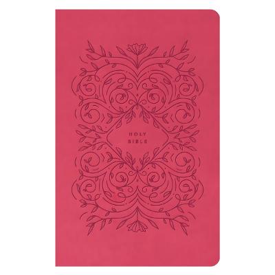 NLT Filament Prem Gift Bible Pink Vines IM (Paperback)