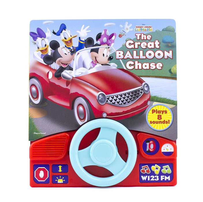 Disney Mickey Mouse Clubhouse: The Great Balloon Chase Little Steering Wheel Book