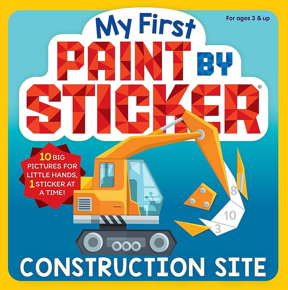 My First Paint by Sticker Construction Site (Paperback)