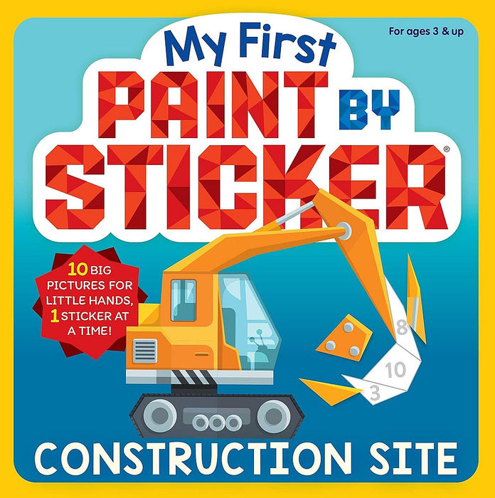 My First Paint by Sticker Construction Site (Paperback)