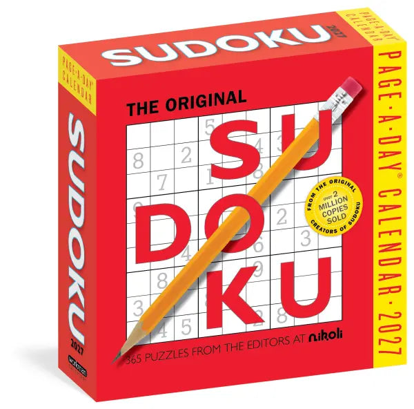 Original Sudoku Page-A-Day Calendar 2027