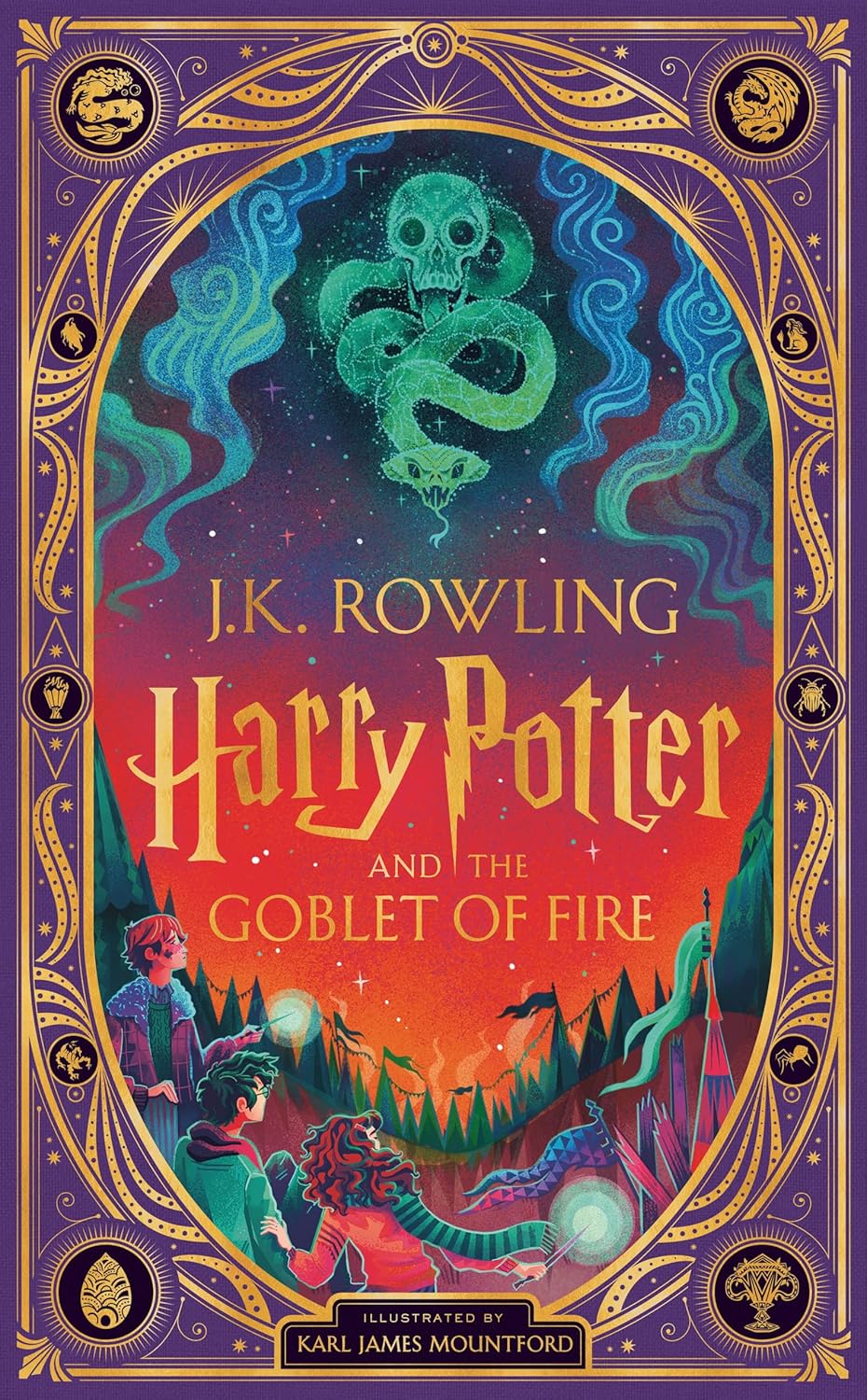 Harry Potter and the Goblet of Fire: Interactive Illustrated Edition (Hardcover )