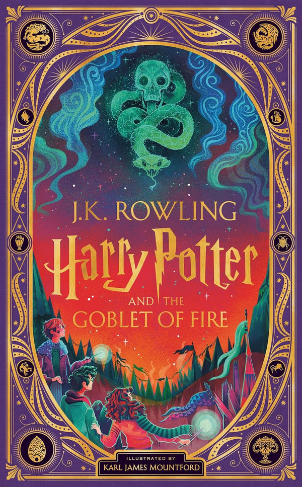 Harry Potter and the Goblet of Fire: Interactive Illustrated Edition (Hardcover )