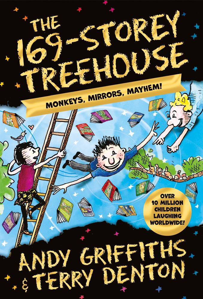【QR音源】13〜169 Storey Treehouse 13冊　正規品 洋書 The 169-Storey Treehouse: Monkeys, Mirrors, Mayhem! (Paperback