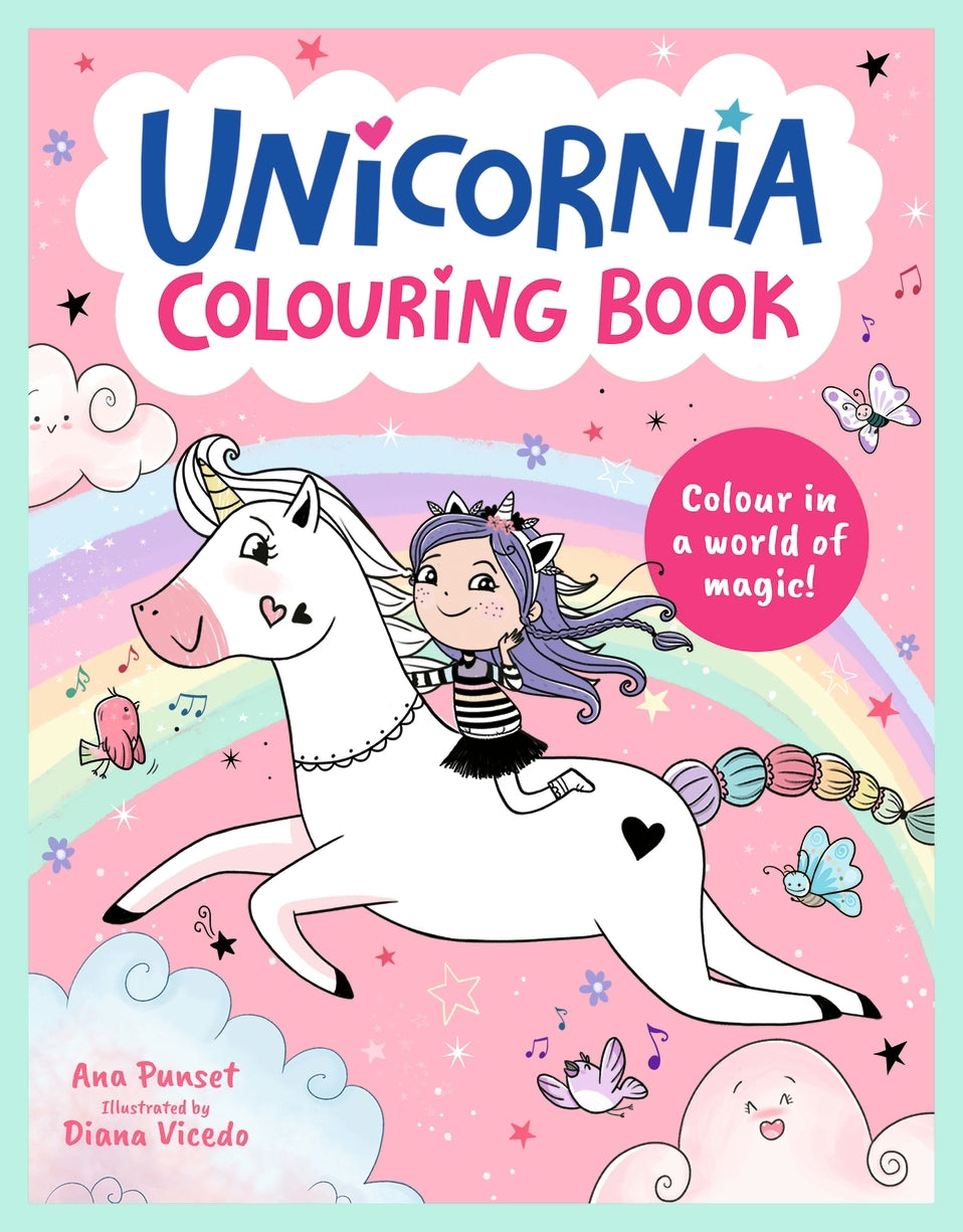 Unicornia Colouring Book (Paperback)