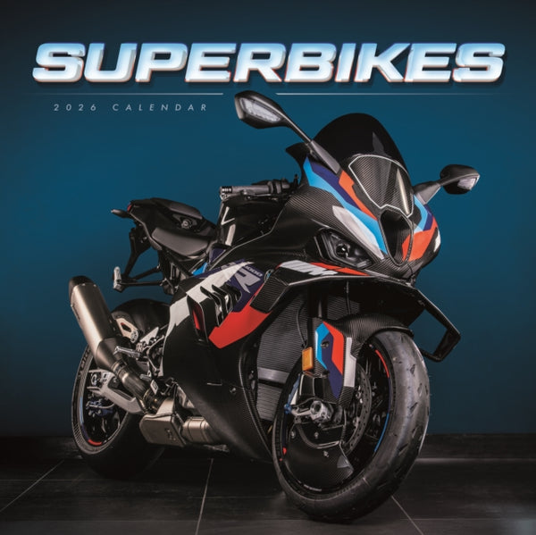 Superbikes 2026 Square Wall Calendar