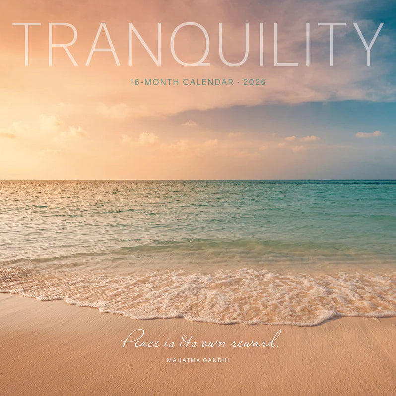 Tranquility 2026 Wall Calendar