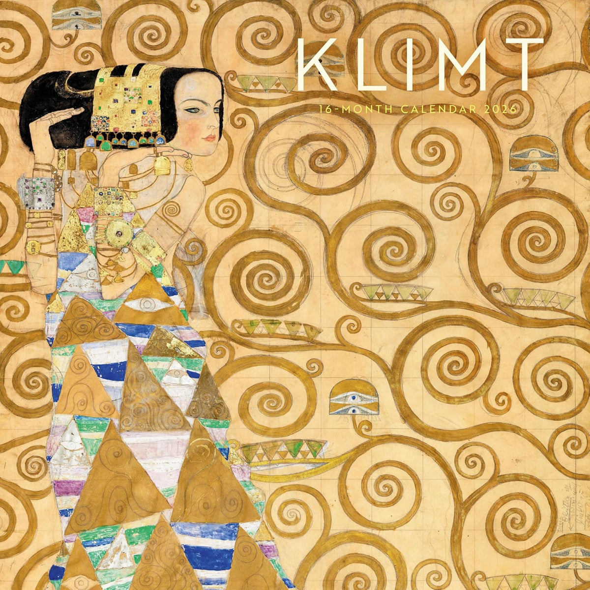 Klimt Wall Calendar 2026