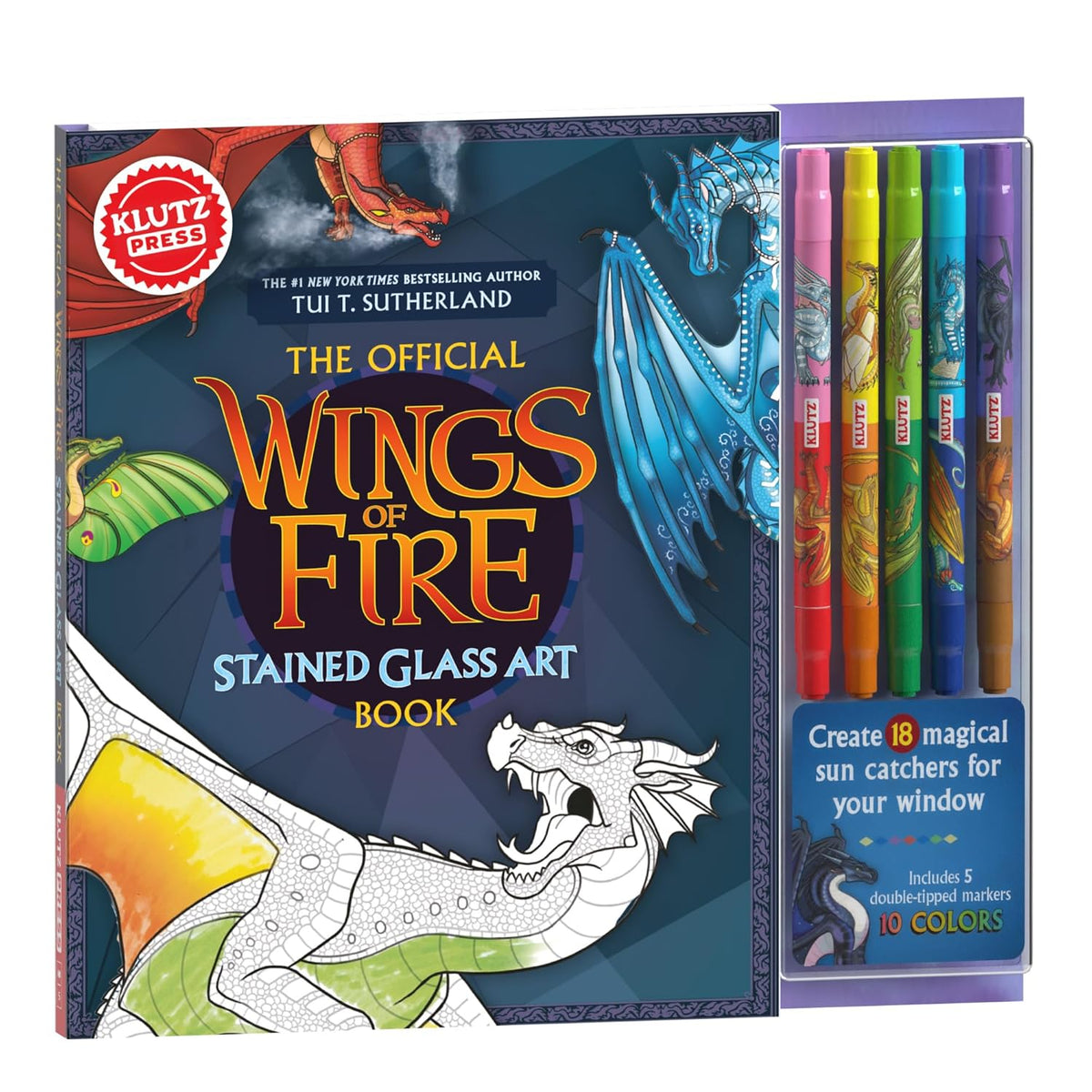 Wings of Fire Stained Glass Art Book