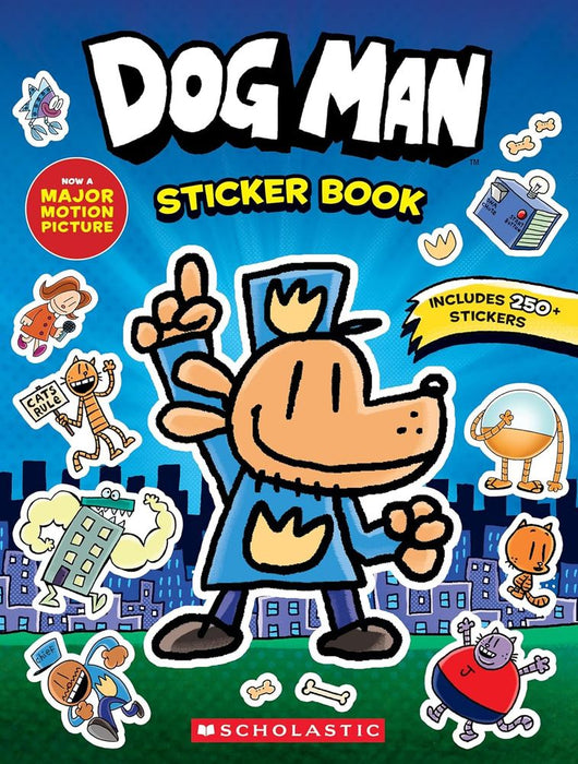 Dog Man Movie: Official Sticker Book (Paperback)