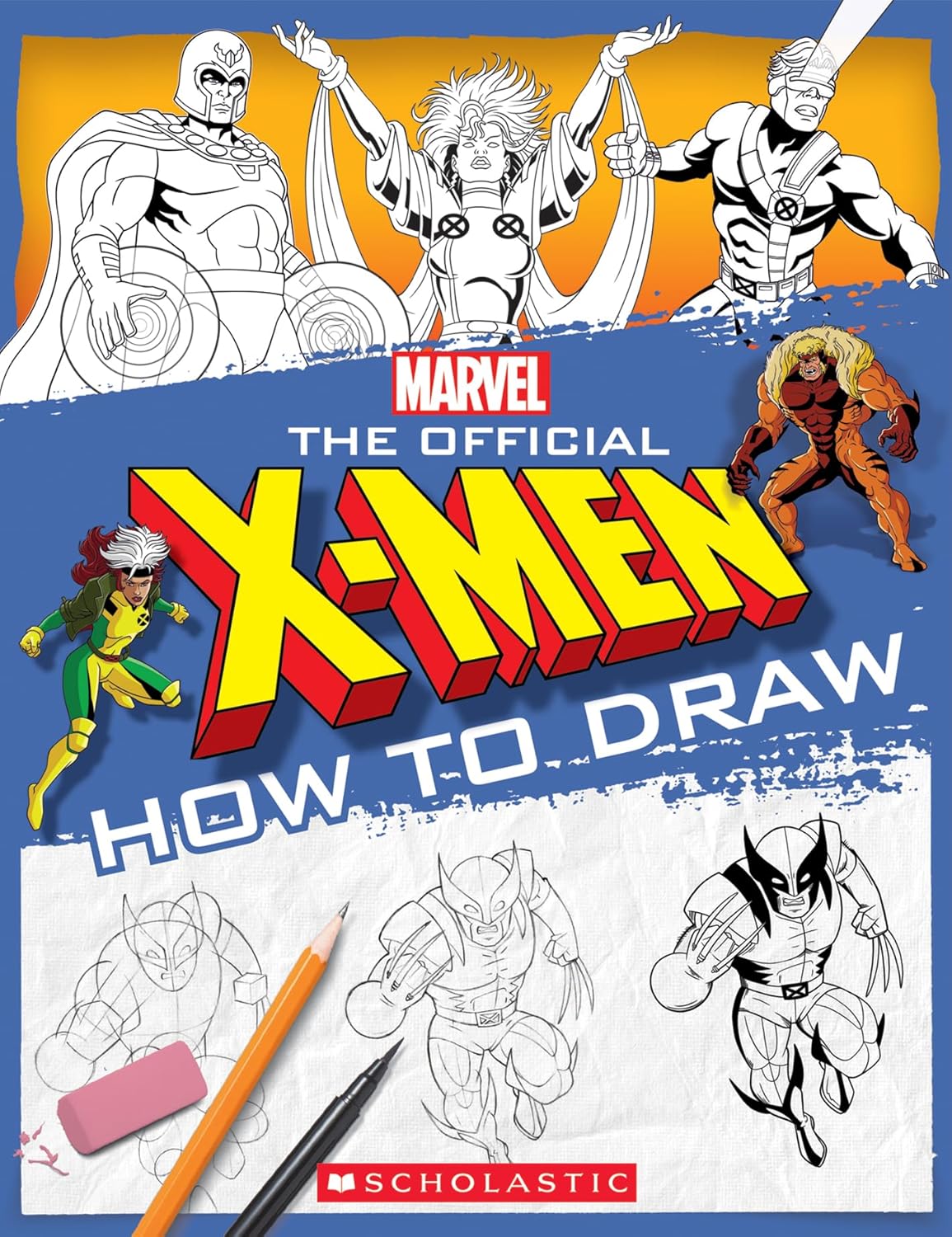 Marvel: The Official X-Men - How To Draw (Paperback)